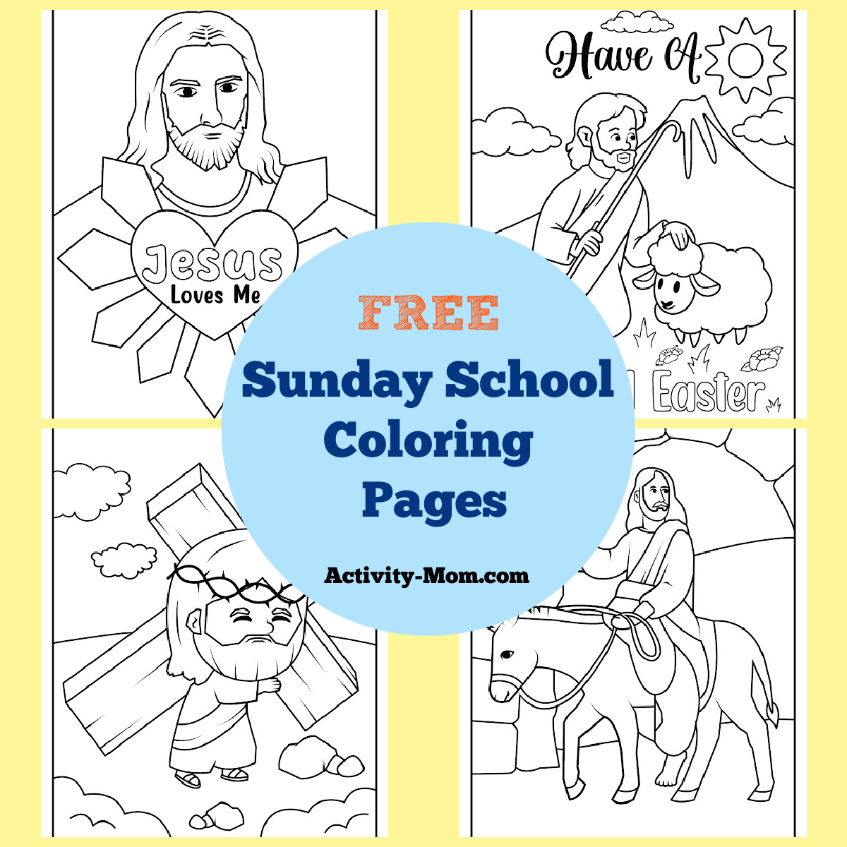 Free Printable Coloring Pages Bible