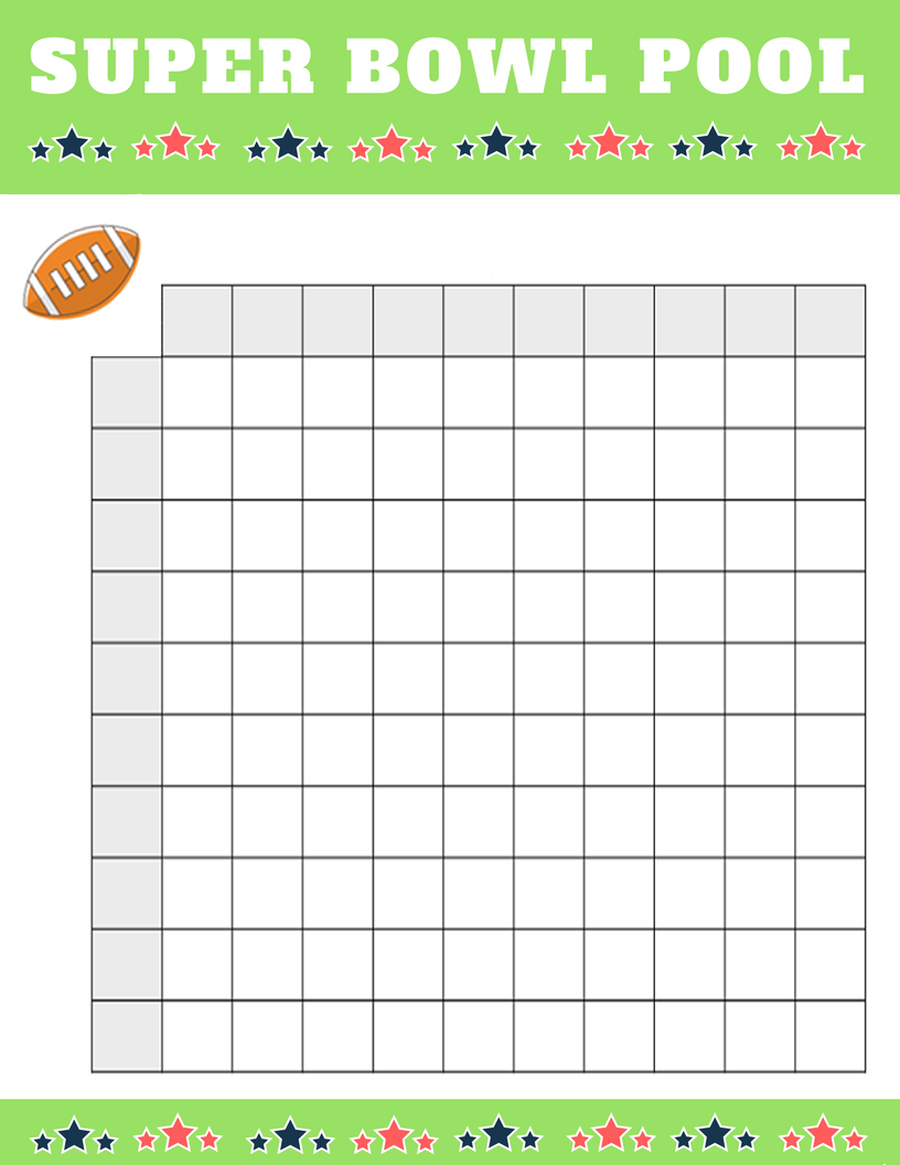 Free Printable Football Pool