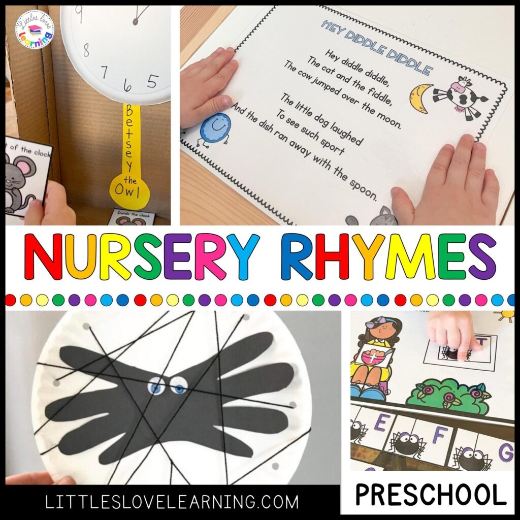 Super Fun Preschool Nursery Rhymes Activities Math U0026 Literacy 