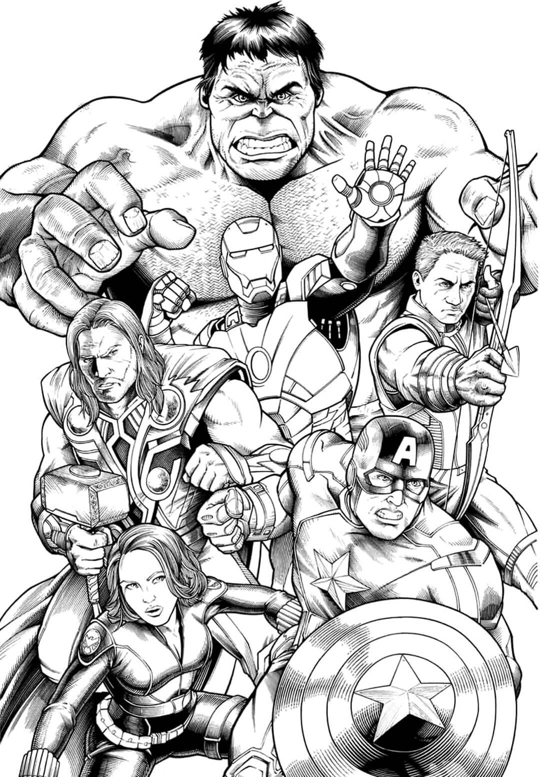 Superhero Coloring Pages Printable Coloring Pages FREE