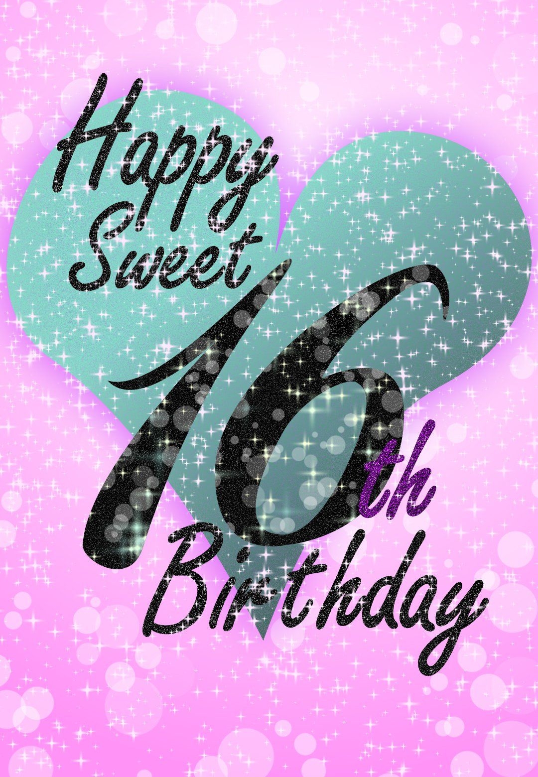 Sweet 16 Birthday Card Free Greetings Island Worksheets Library
