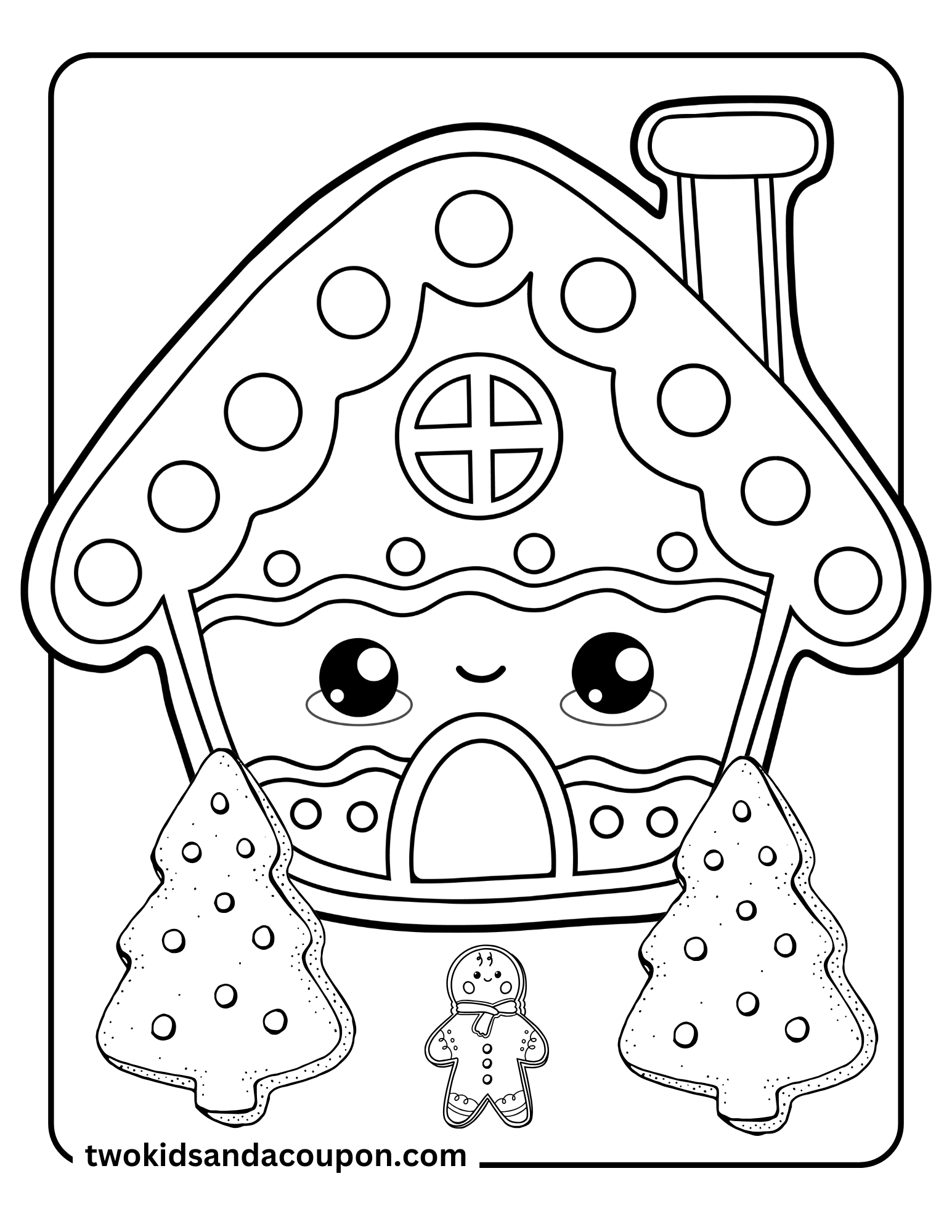 Sweeten Up Your Holidays With 9 Gingerbread Coloring Pages