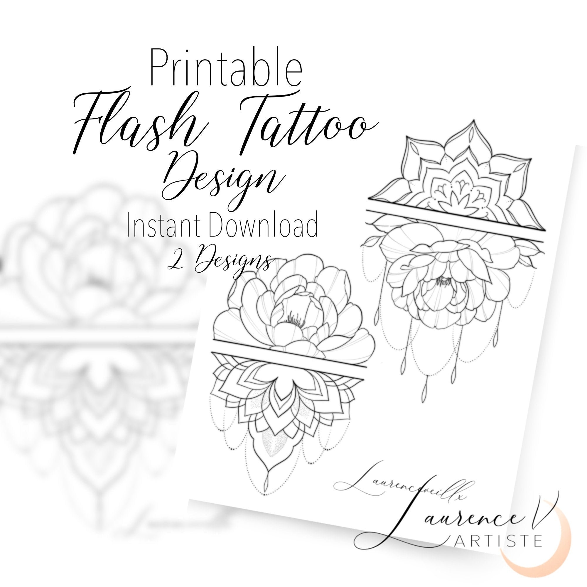 Free Printable Tattoo Stencils Designs Pdf