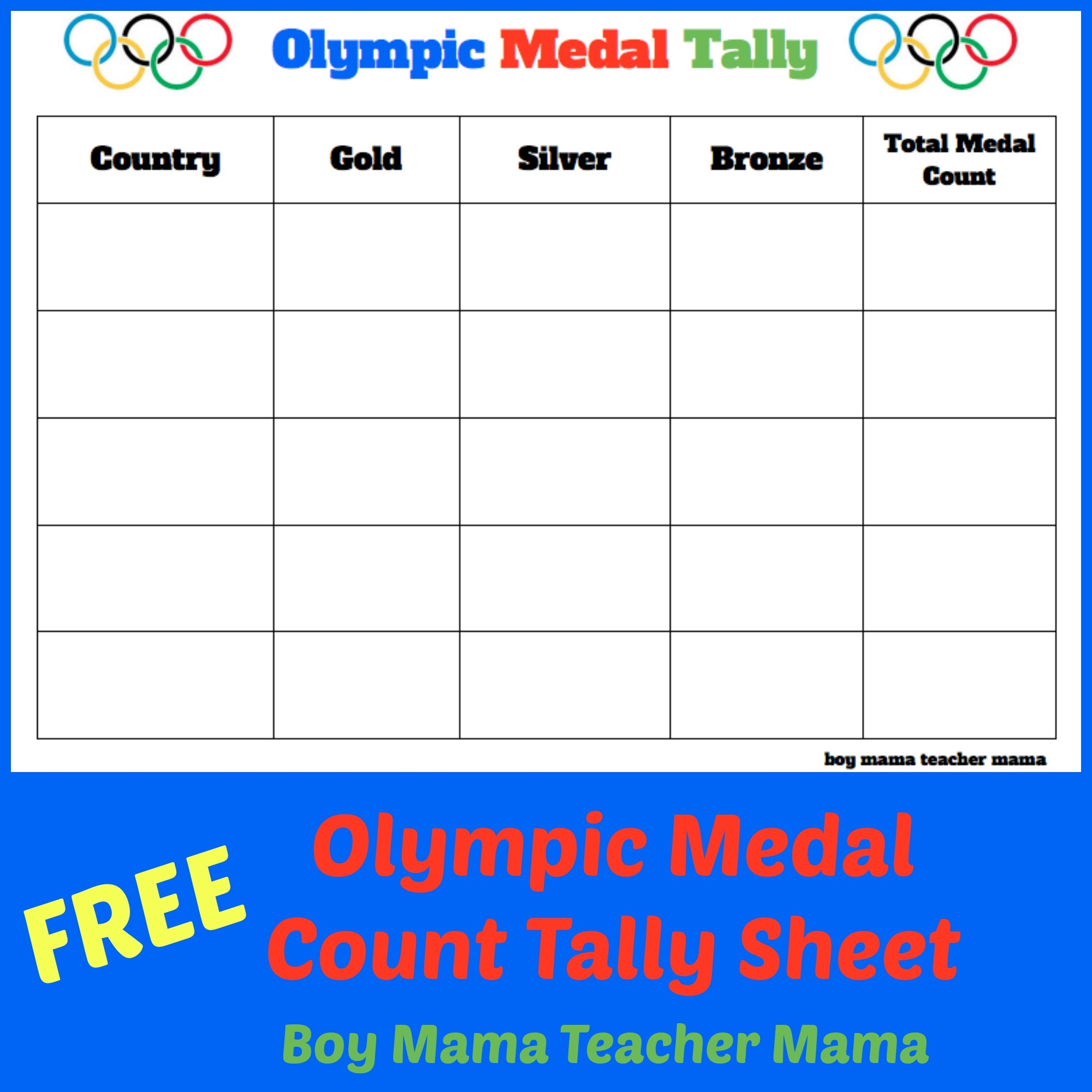 Free Printable Medal Template