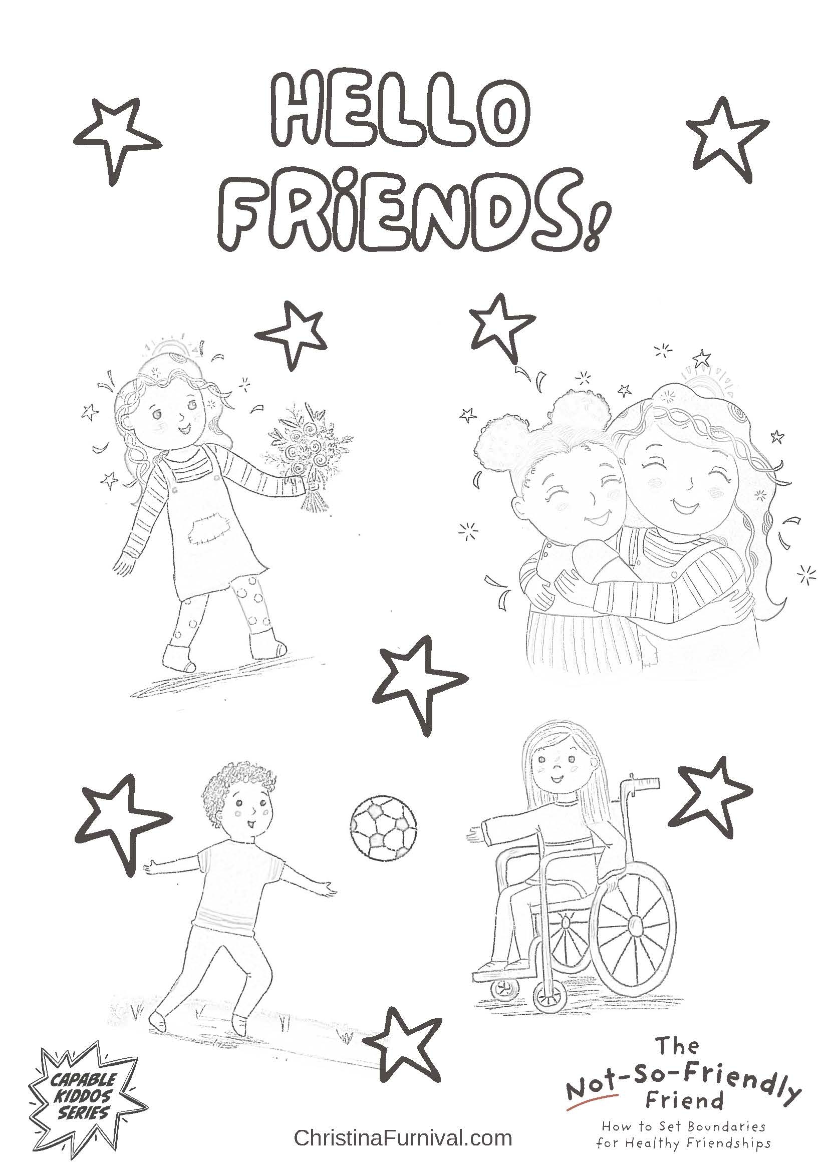 Teaching Kids About Healthy Friendships U0026 Boundaries Worksheets Library