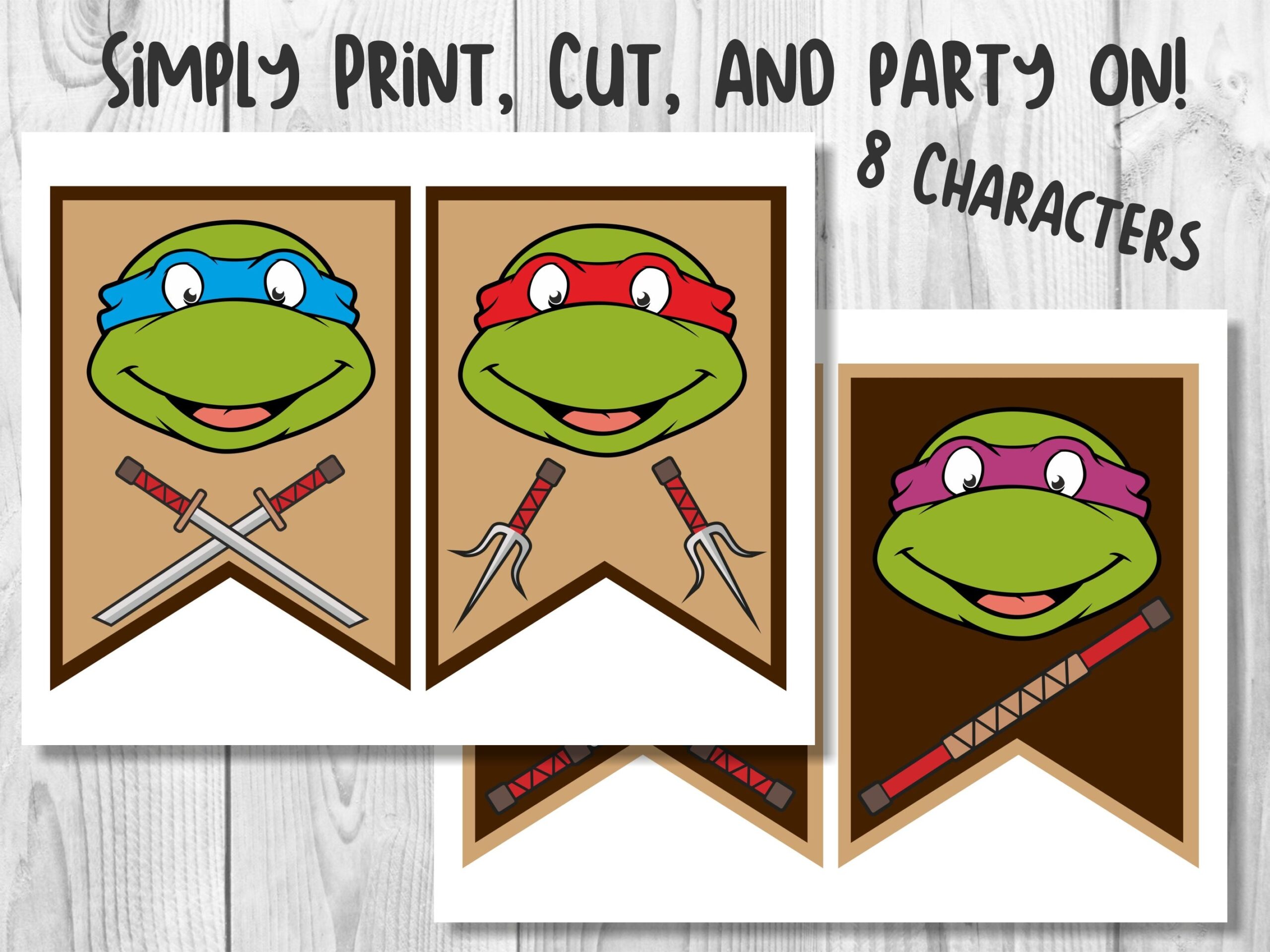 Free Tmnt Printables