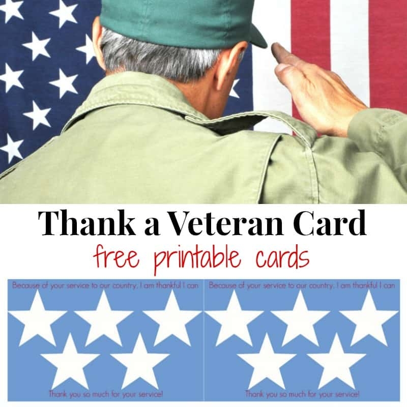 Free Printable Cards For Veterans Day
