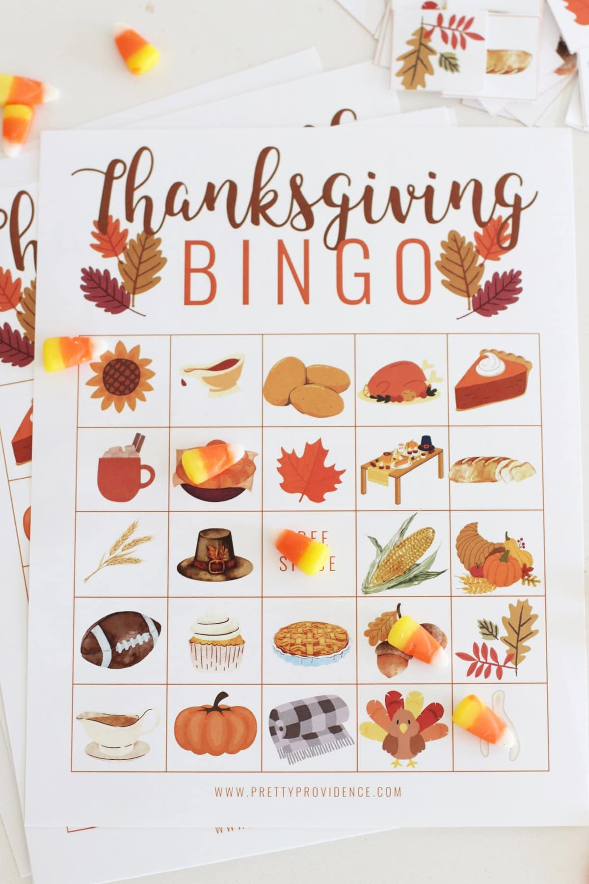 Thanksgiving Bingo Printable Free