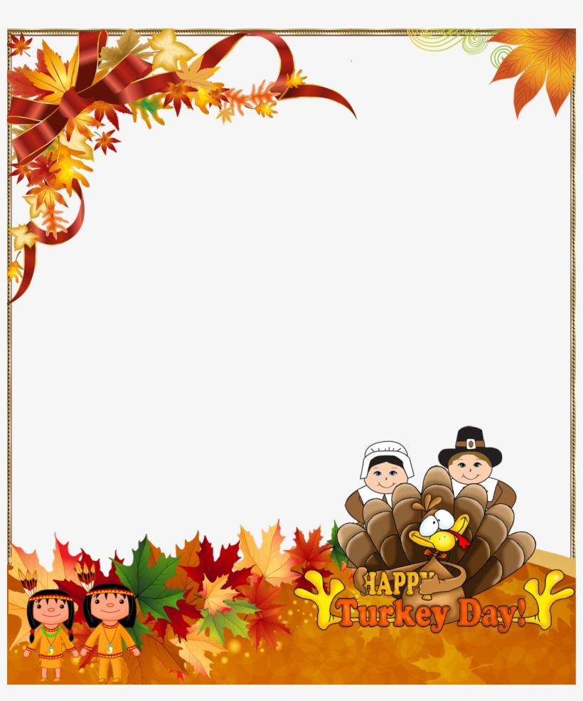 Thanksgiving Border Png Happy Thanksgiving Frame Png Free 