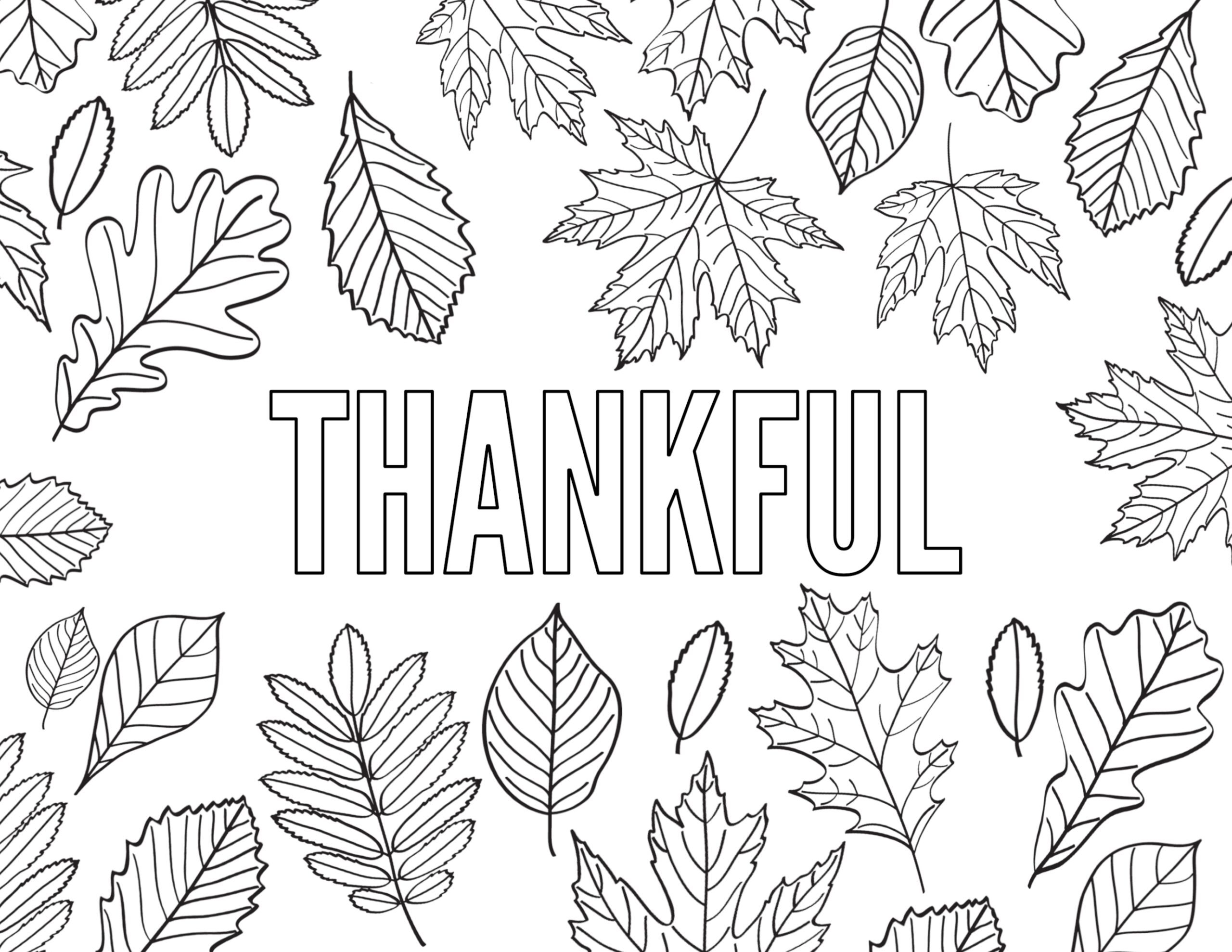 Thanksgiving Coloring Sheets Printable Free
