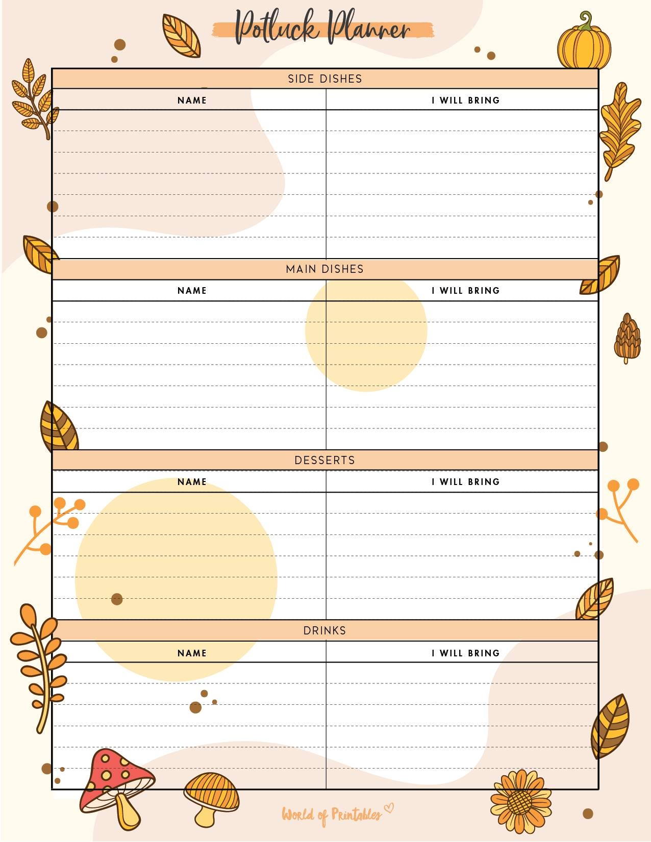 Thanksgiving Planner Free 60 Page Planner That s Perfect For Thanksgiving