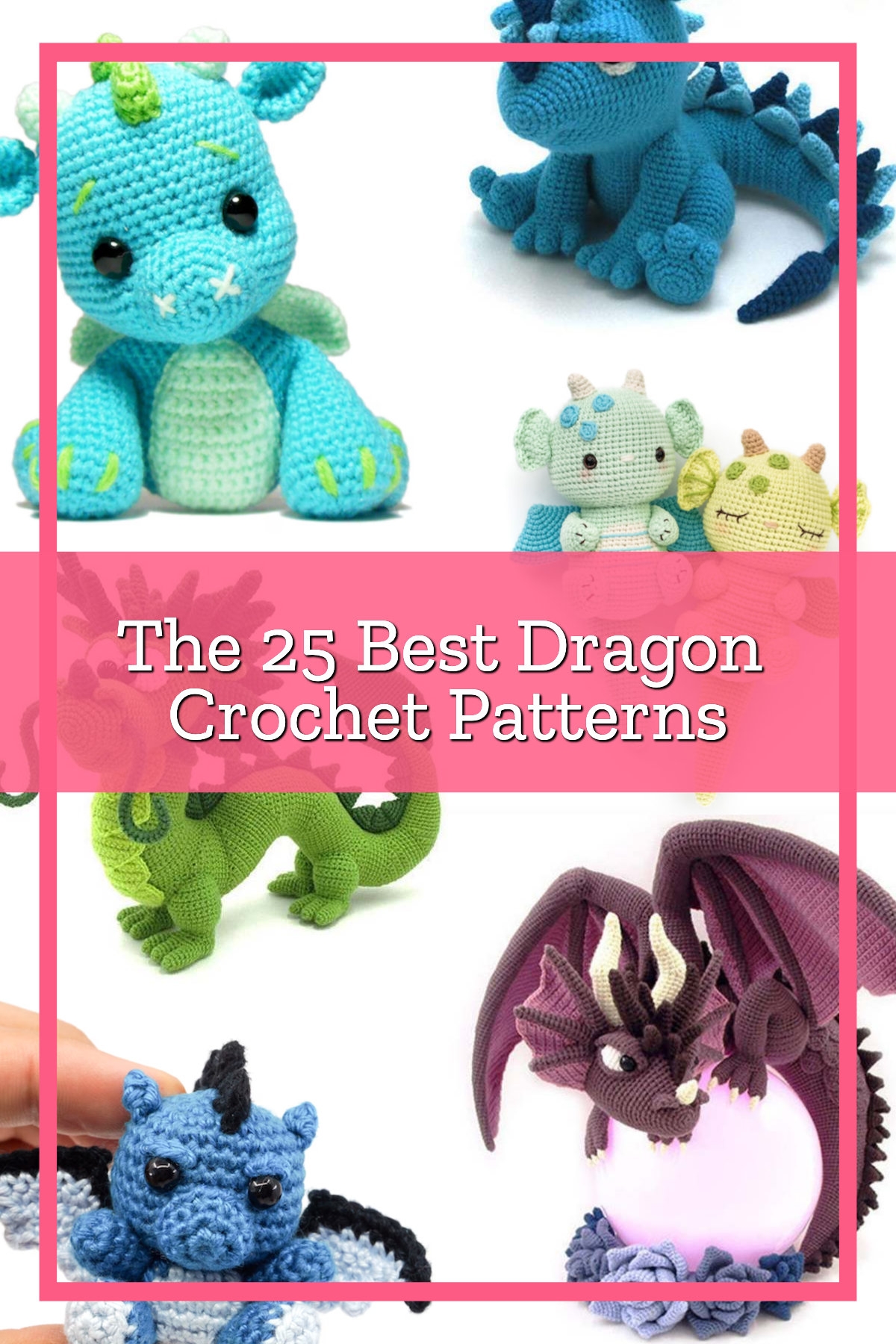 The 25 Best Dragon Crochet Patterns Derpy Monster