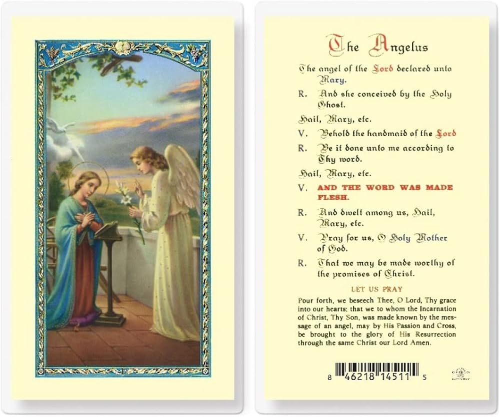 Free Printable Printable Angelus Prayer