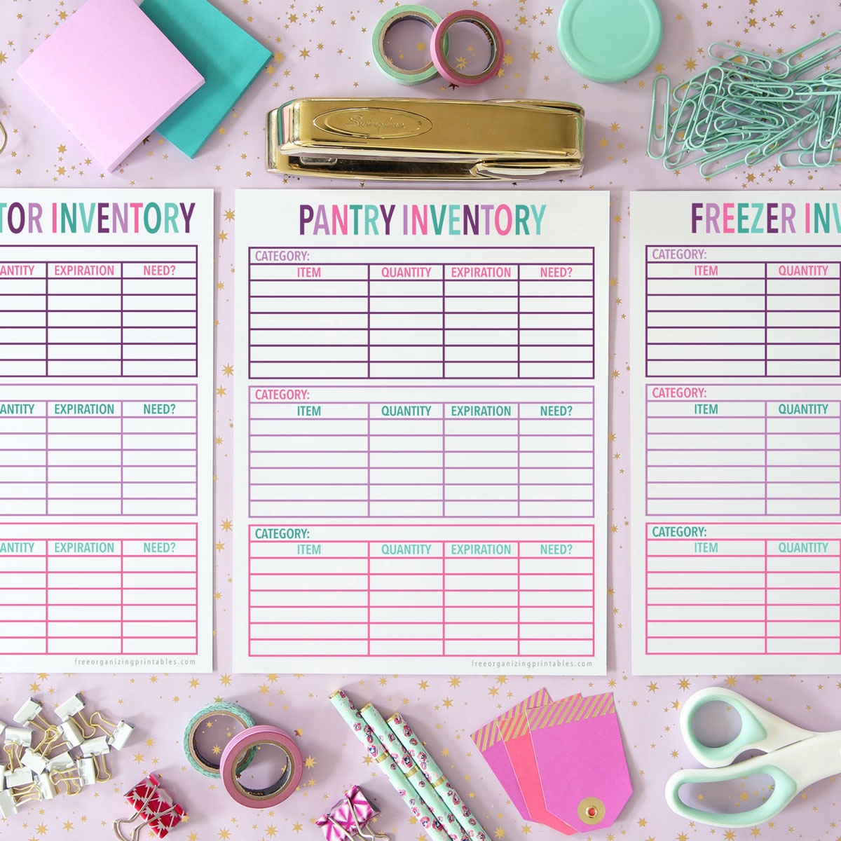 Free Printable Inventory Sheet