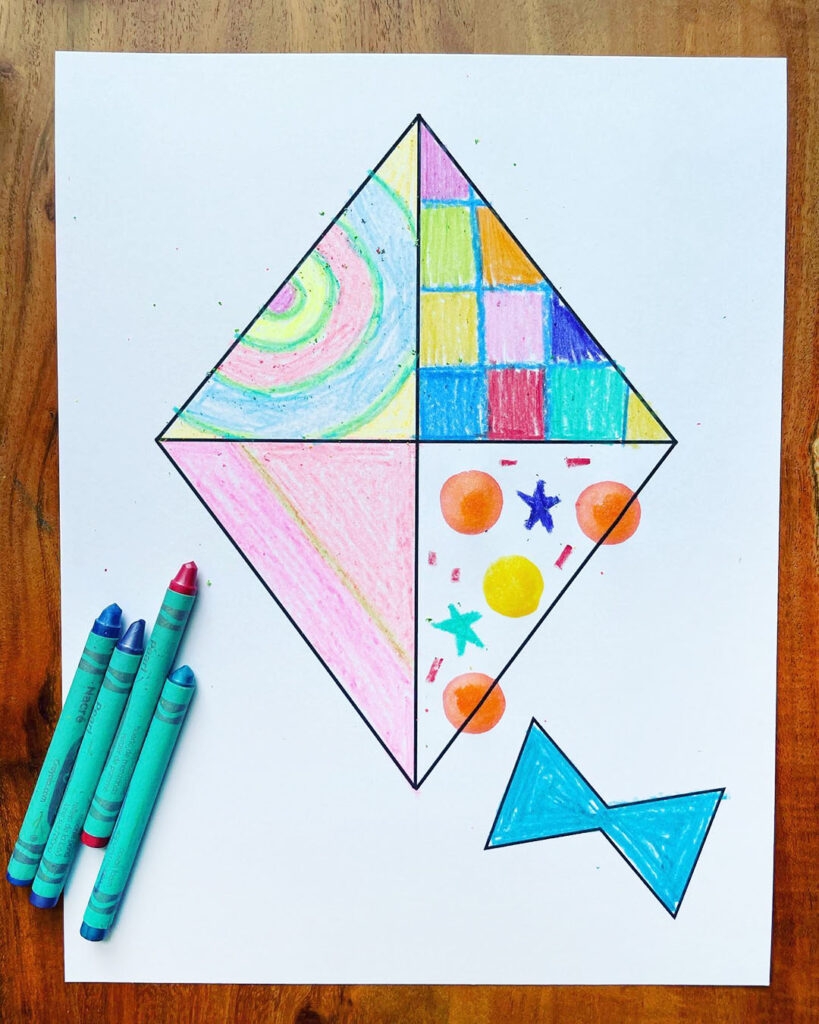The Letter K Craft For Preschool with Free Printable Cutouts The Hollydog Blog