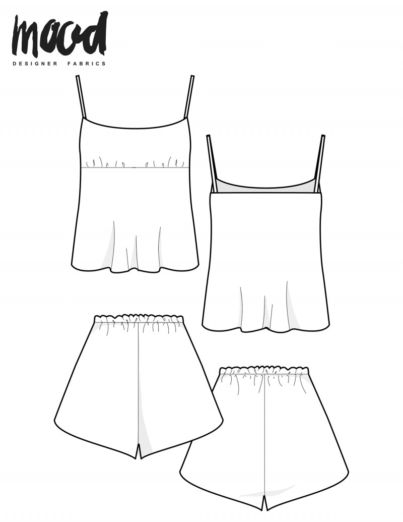 The Linden Sleepwear Set Free Sewing Pattern