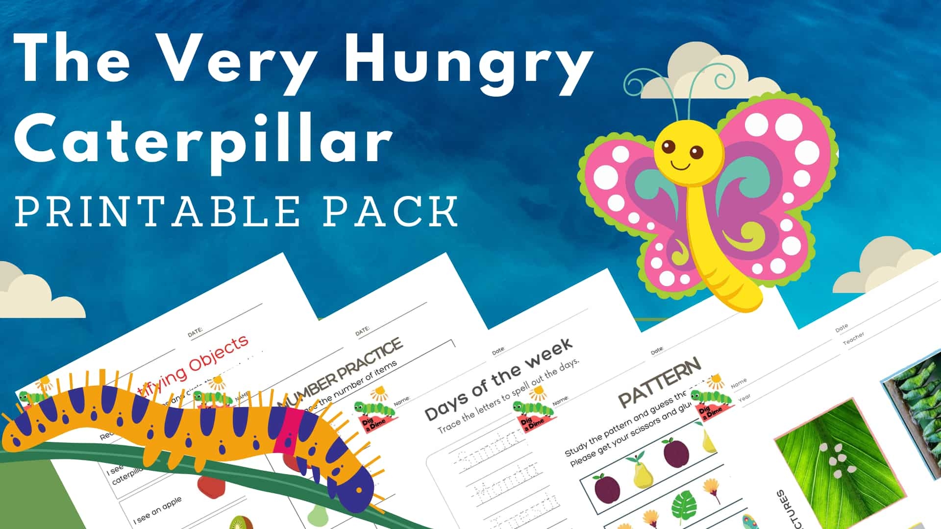 Hungry Caterpillar Printables Free