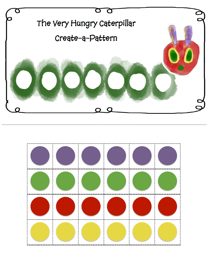 The Very Hungry Caterpillar FREEBIES Little Learning Lane