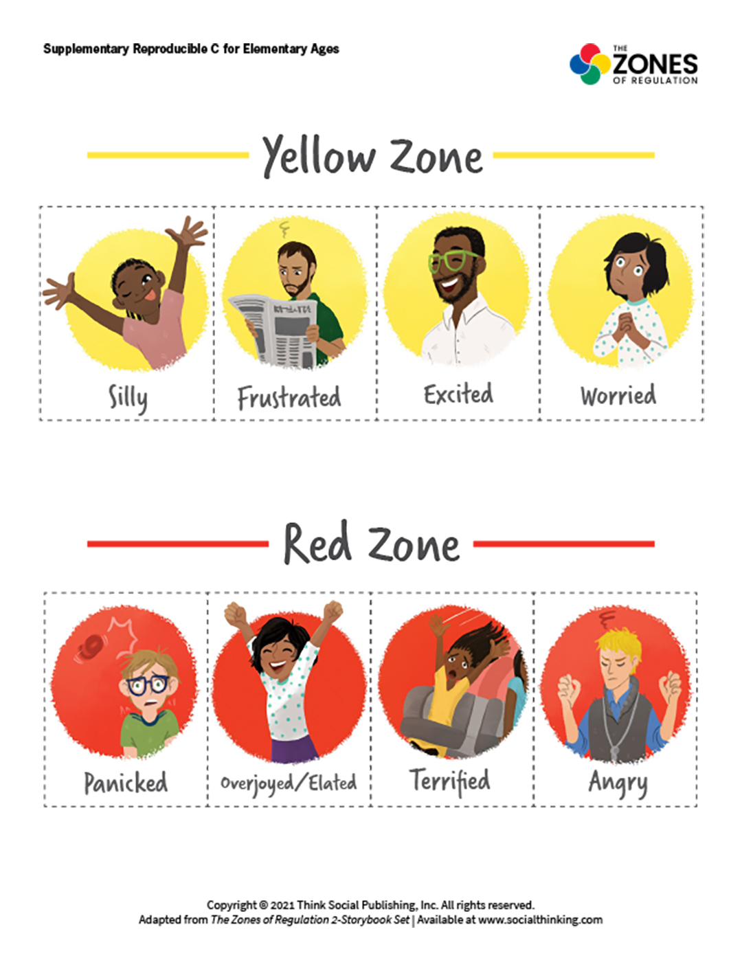The Zones Of Regulation Free Stuff