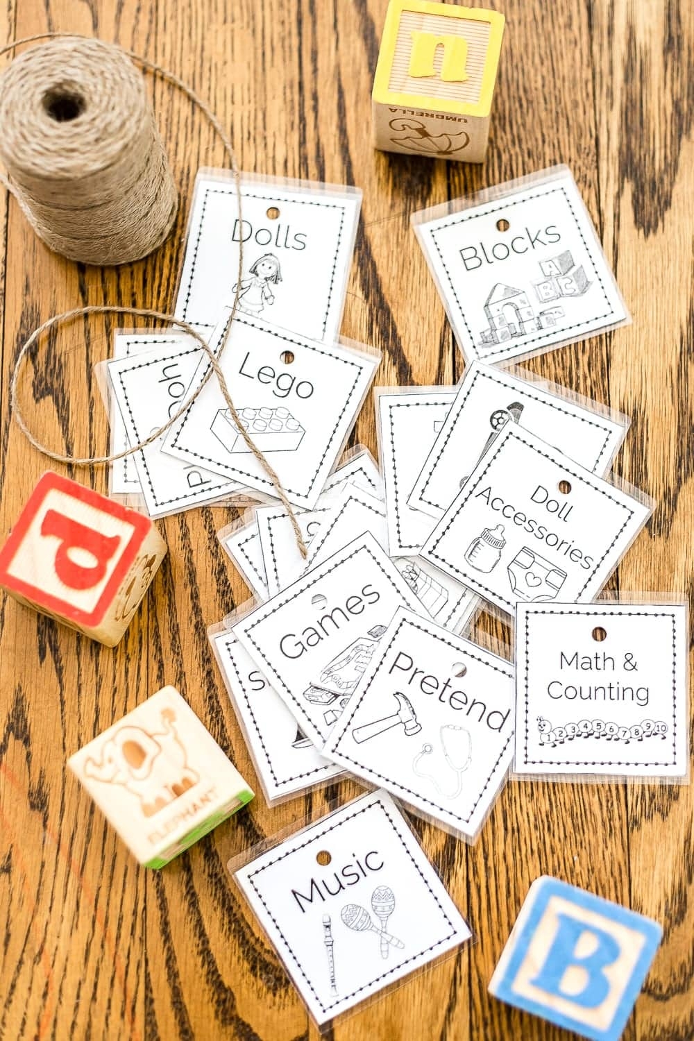 Free Printable Organizing Labels