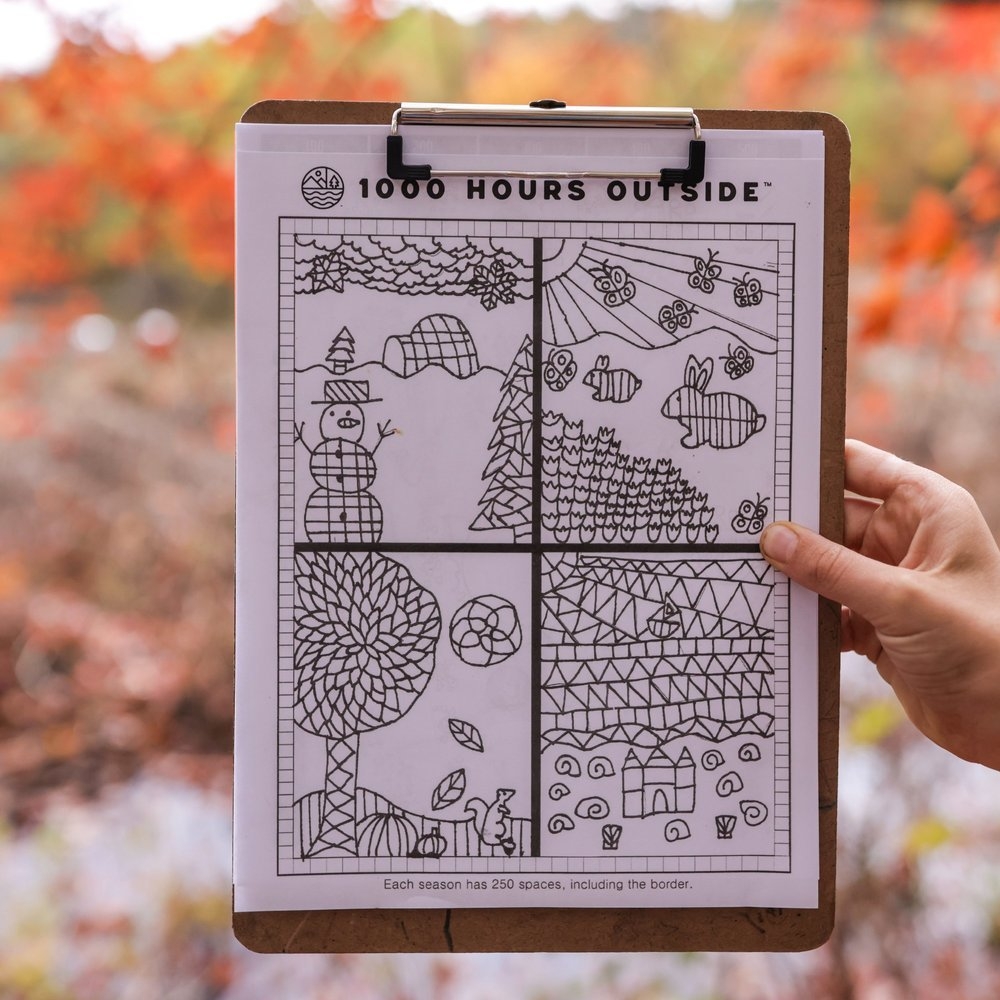 1000 Hours Outside Free Printable
