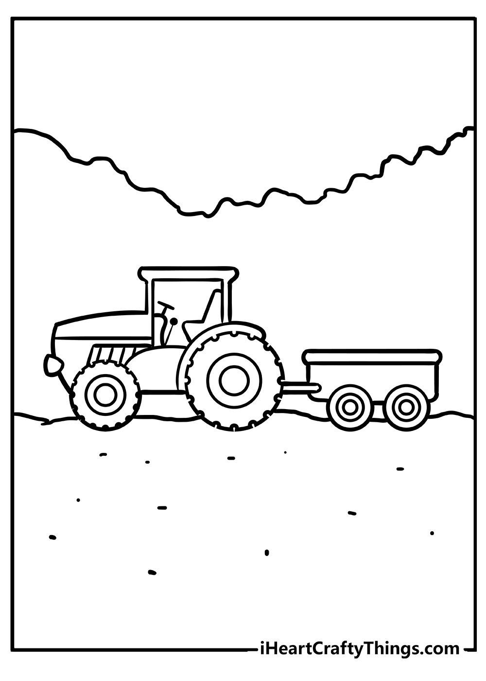 Tractor Coloring Pages 100 Free Printables 