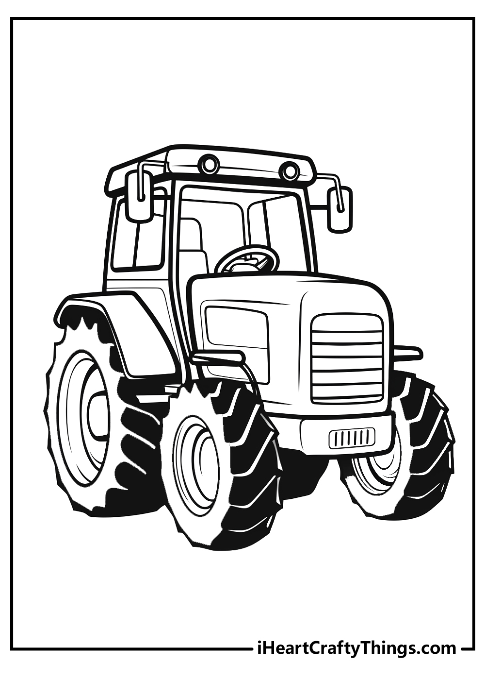 Tractor Coloring Pages 100 Free Printables 