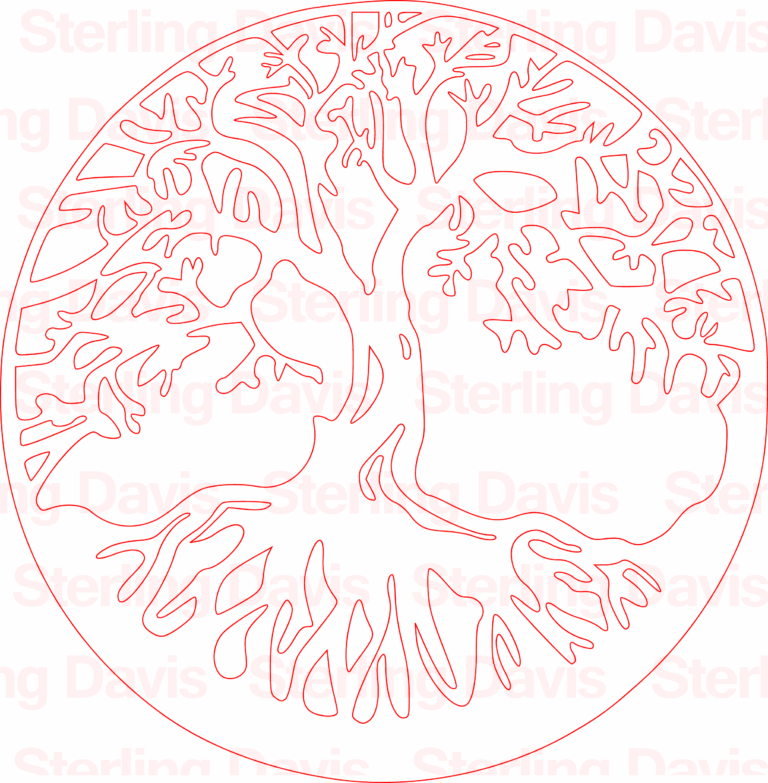 Tree Of Life Scroll Saw Pattern By Sterling Davis Maker Patterns