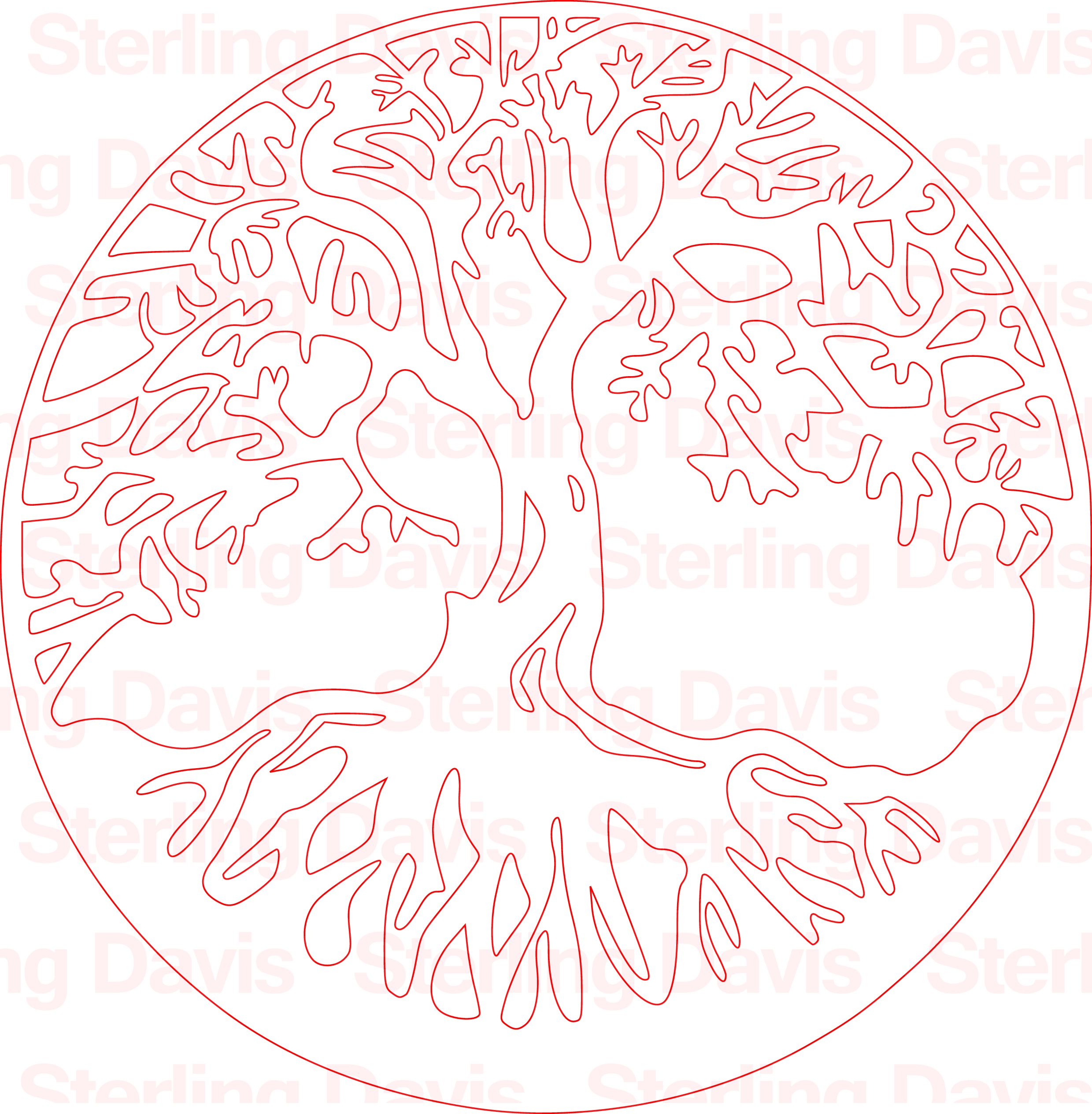 Tree Of Life Scroll Saw Pattern By Sterling Davis Maker Patterns