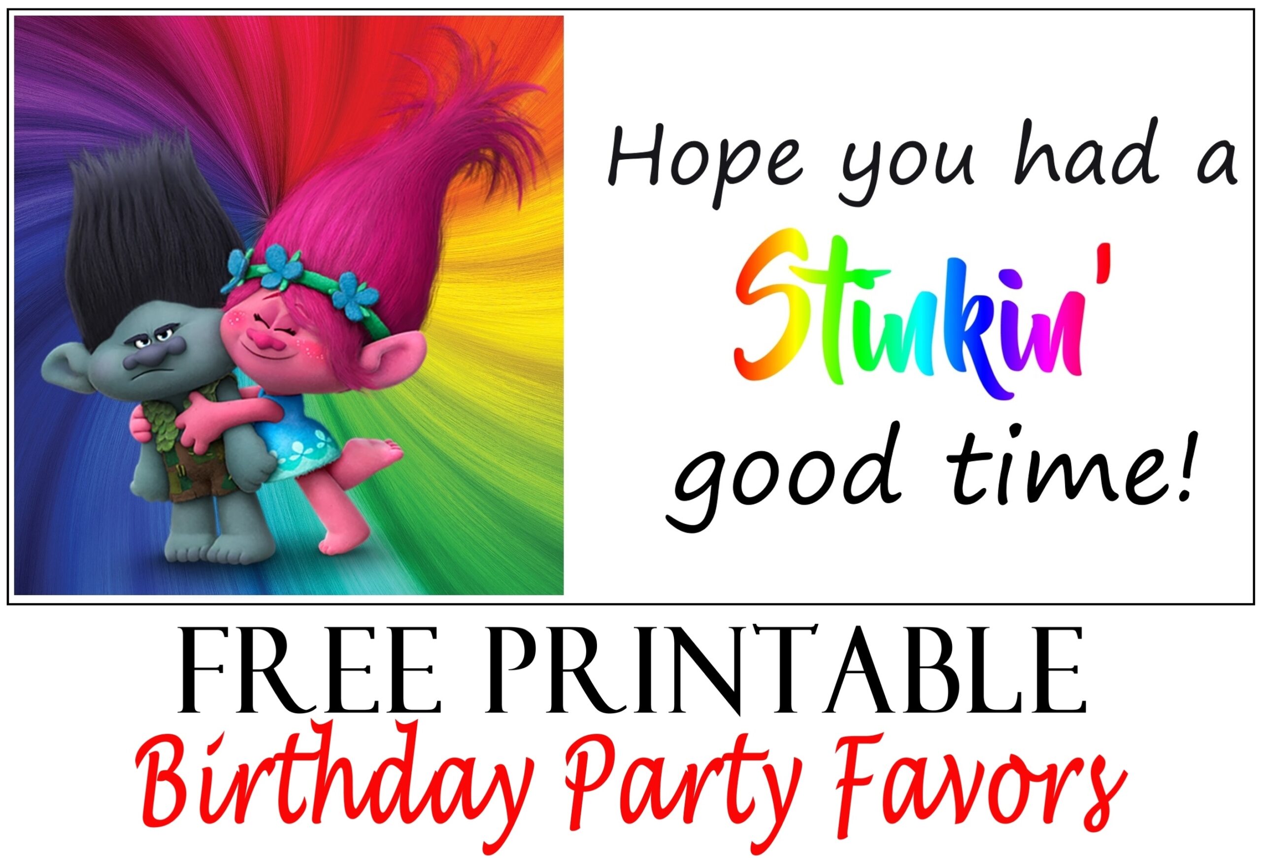 Free Printable Trolls