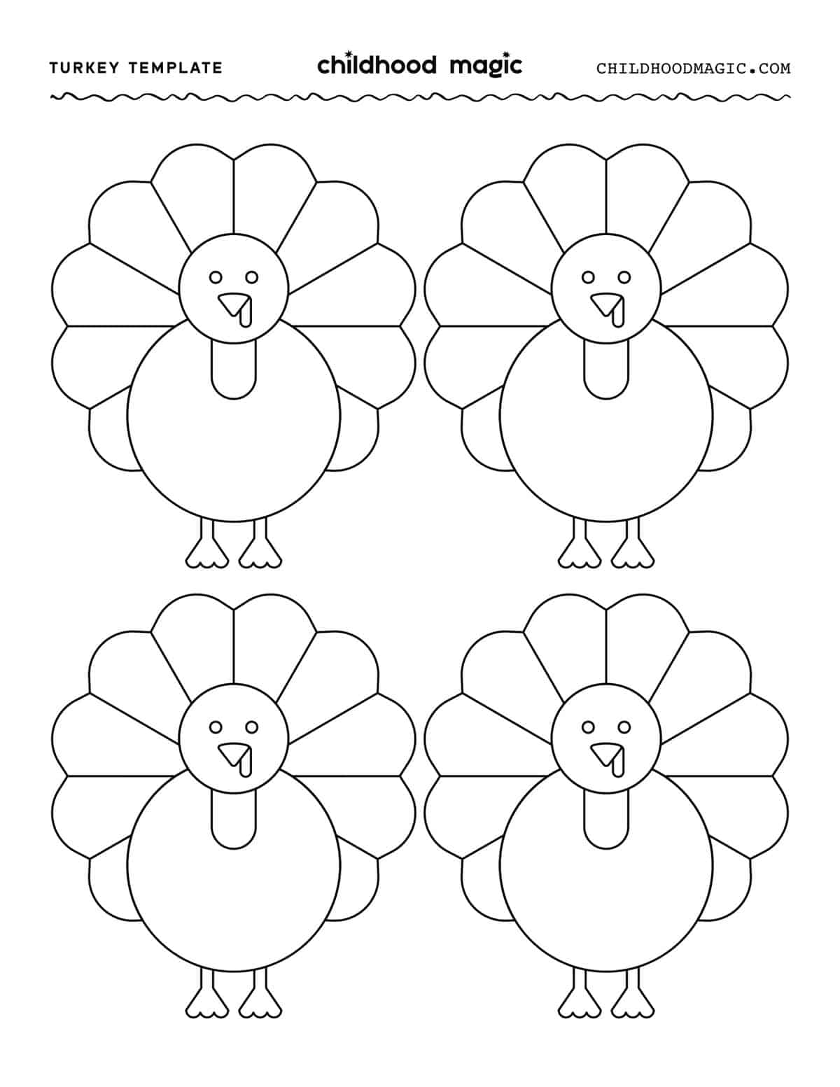 Free Printable Turkey Images