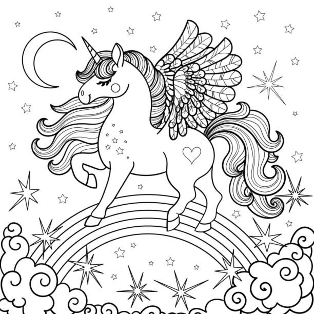 Unicorn Printable Free