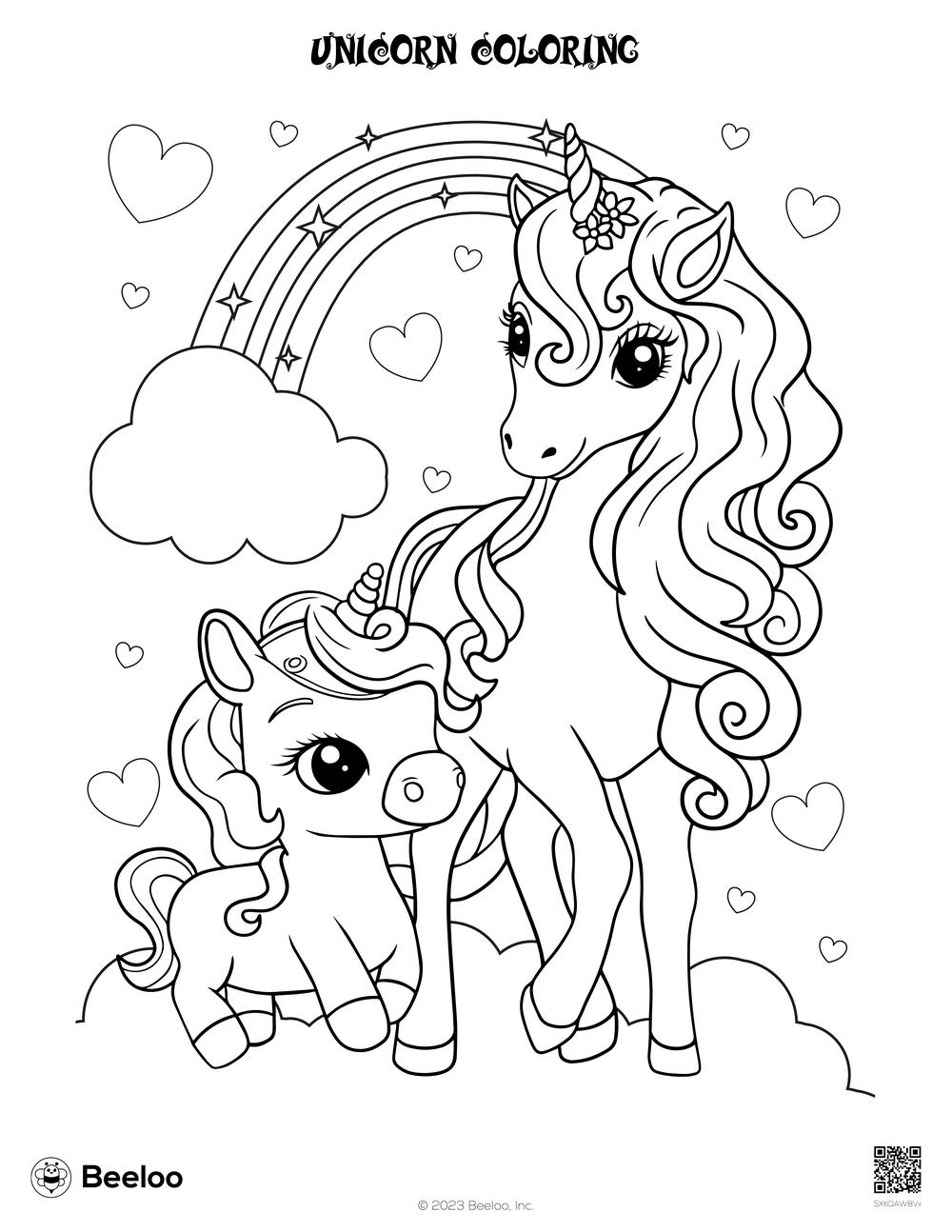 Free Unicorn Printables Pdf