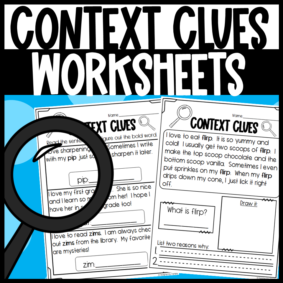 Using Context Clues Worksheets