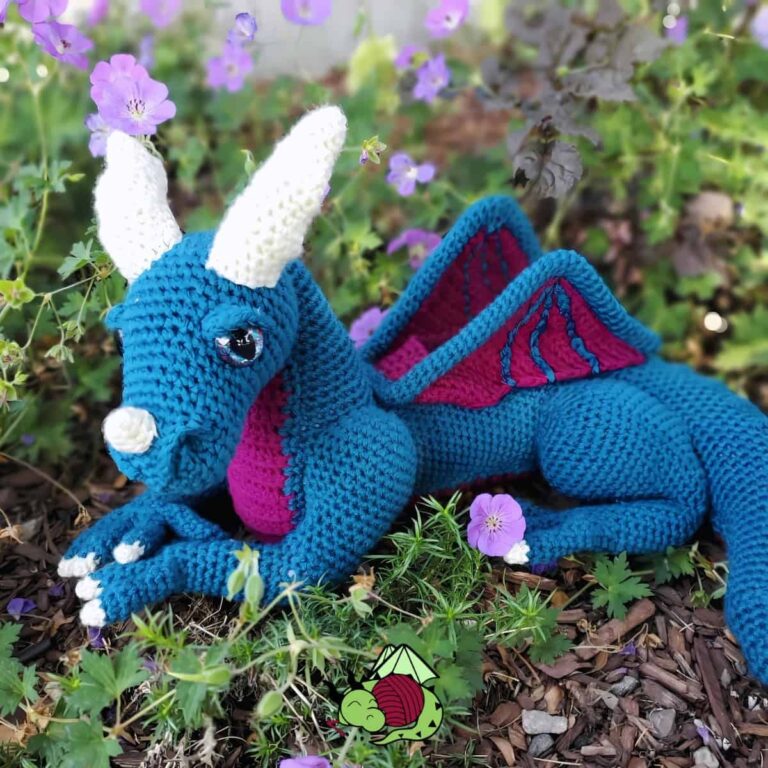 Vincent The Dragon Free Amigurumi Crochet Pattern Amigurumi 