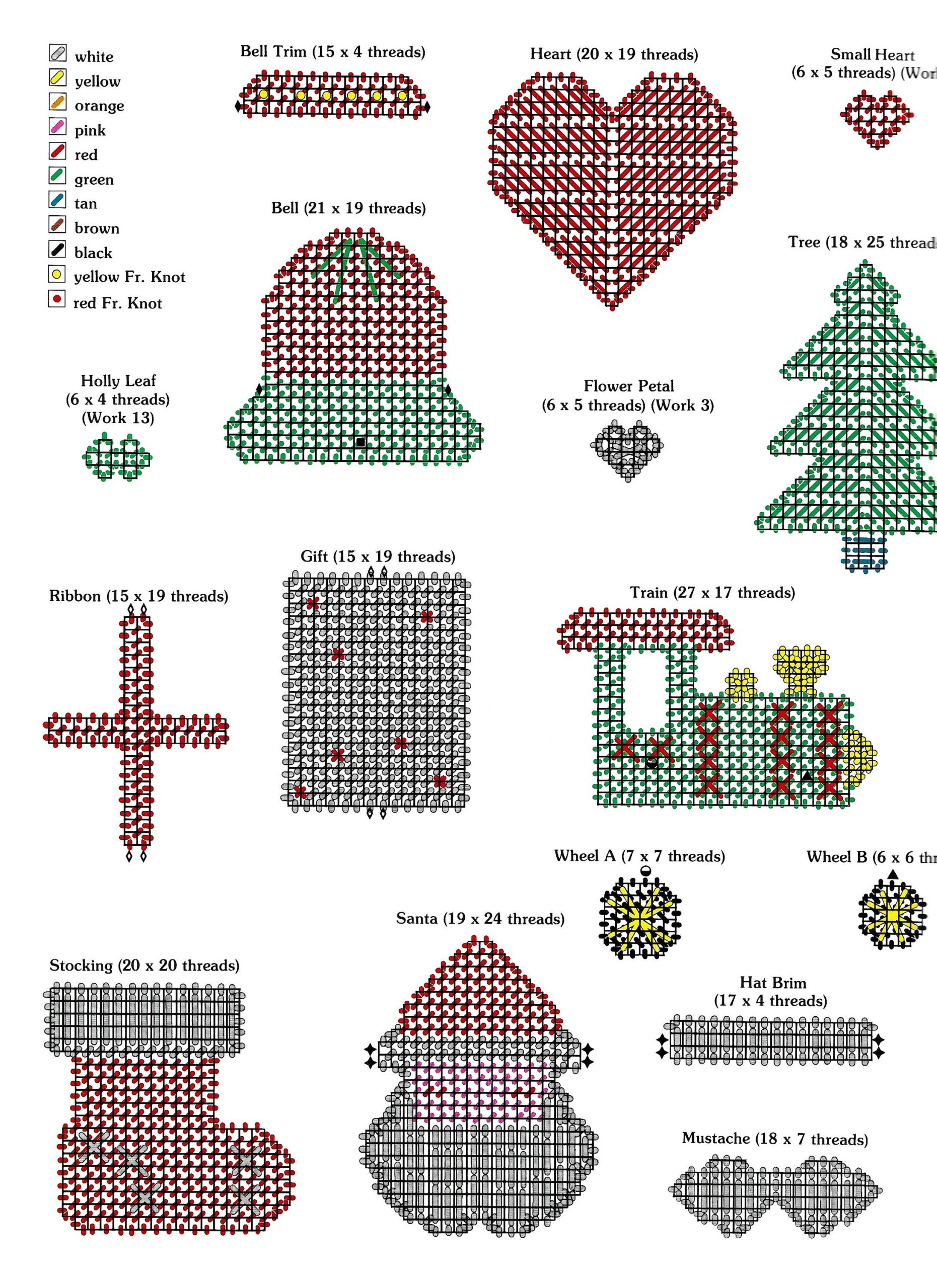 Vintage Plastic Canvas Pattern Book PDF Digital Download Christmas Ornament Magnet Plastic Canvas Pattern Xmas Santa Snowman Tree Noel Etsy