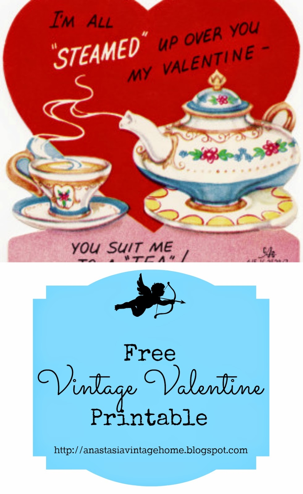 Free Vintage Valentine Printables