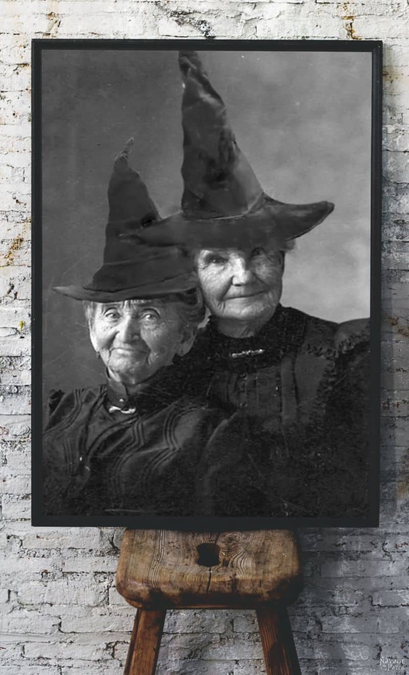 Vintage Witch Printables The Navage Patch