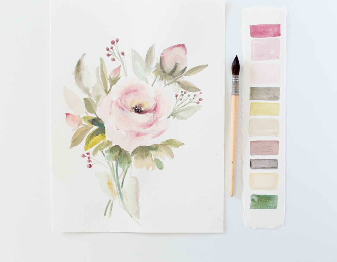 Watercolor Lessons And Free Printable