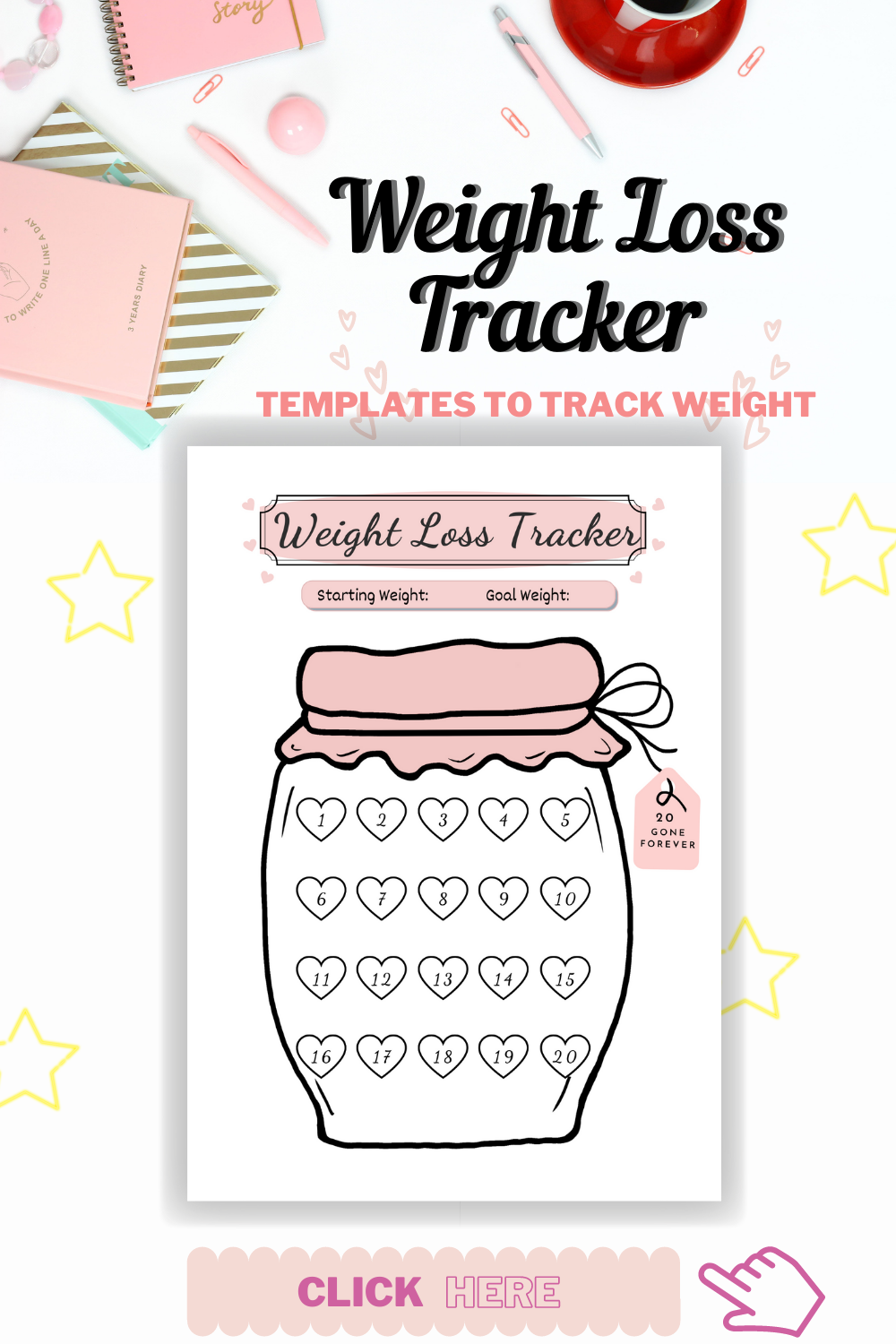 Weight Loss Tracker Printable