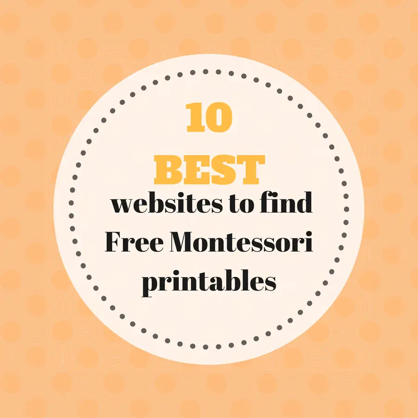 Free Montessori Printables