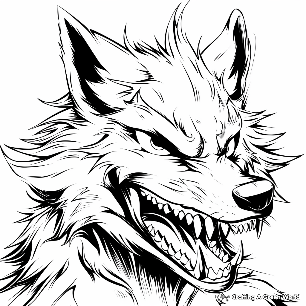 Free Printable Coloring Pages Of Wolves