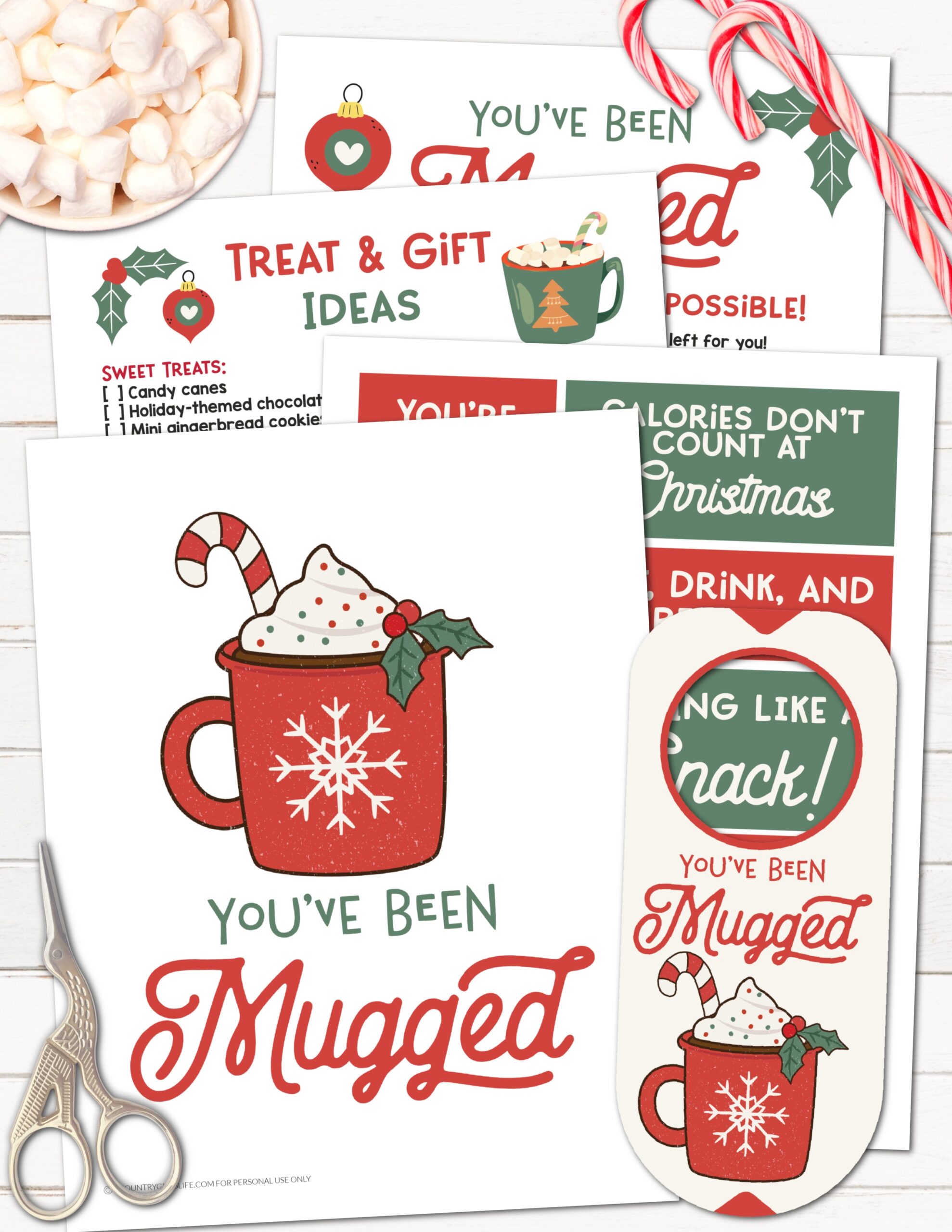 You ve Been Mugged FREE Printable A Country Girl s Life