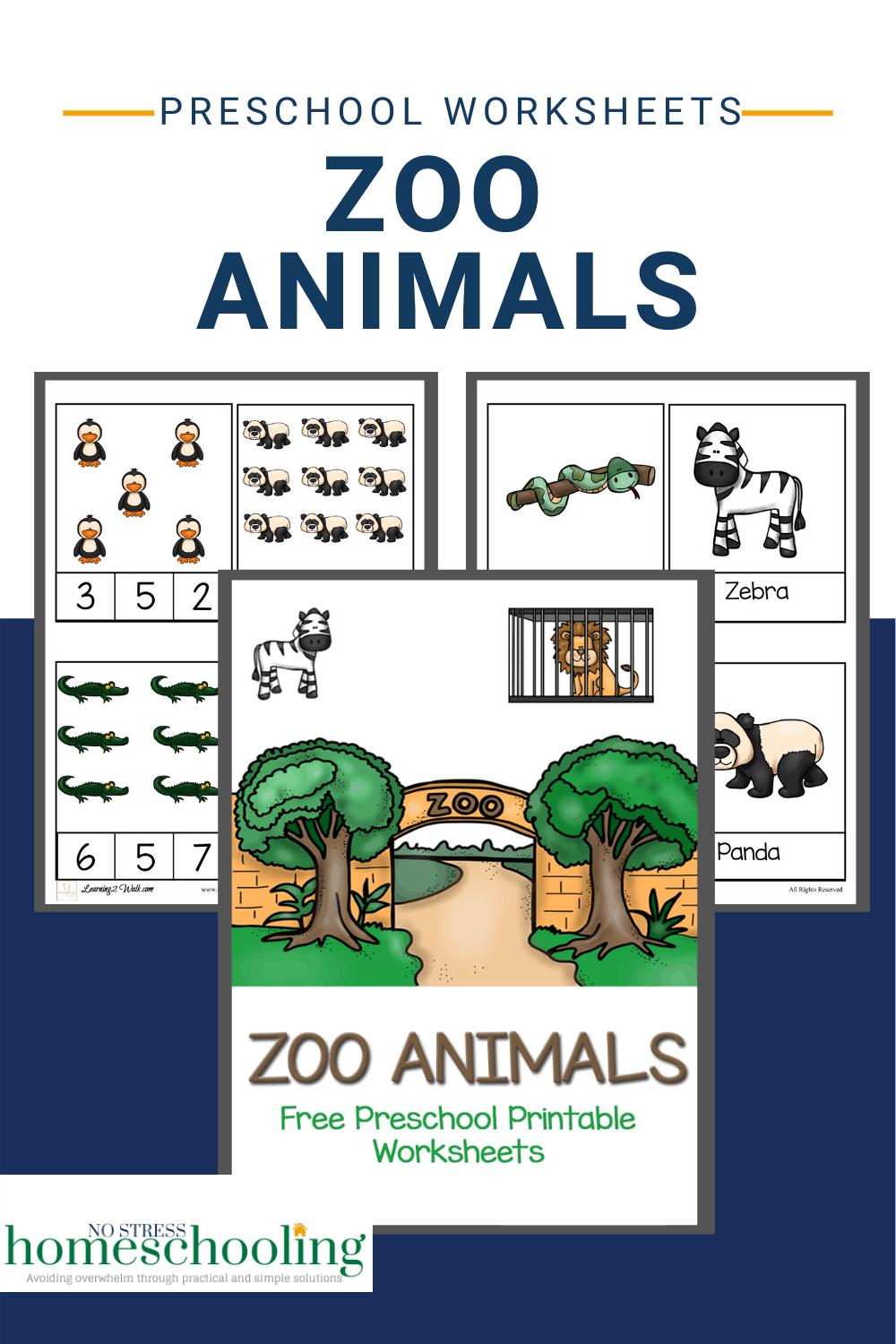 Free Zoo Animal Printables